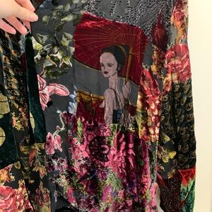 UNIQUE THRIFTED KIMONO!